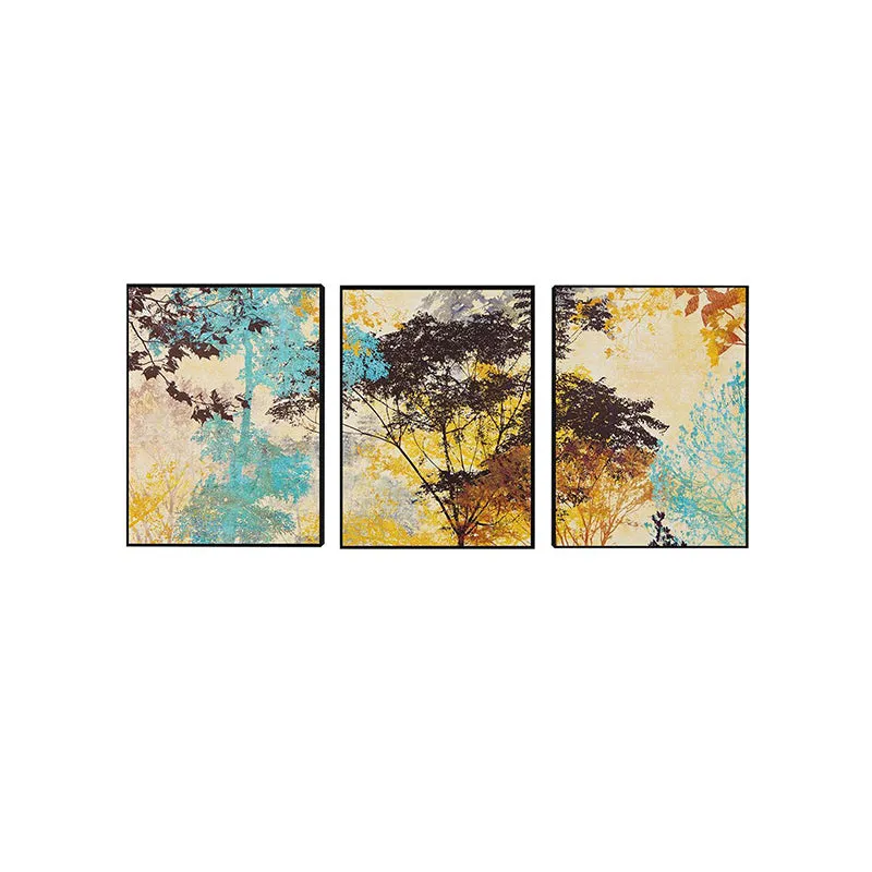 Twilight Glow Wall Painting - Set Of Three media 4