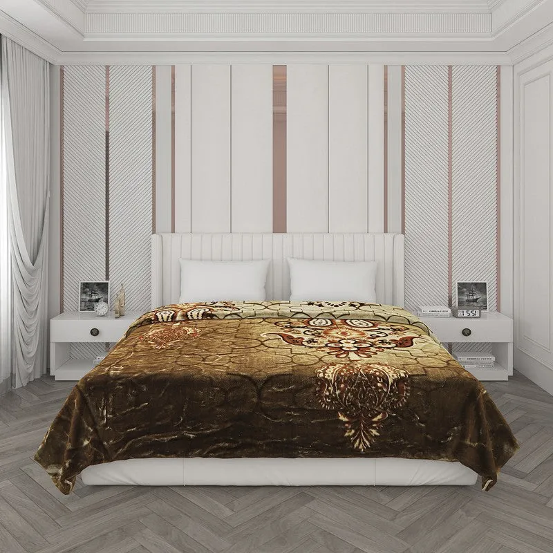 Monte Carlo Autumn Whisper Blanket - 850 GSM media 3
