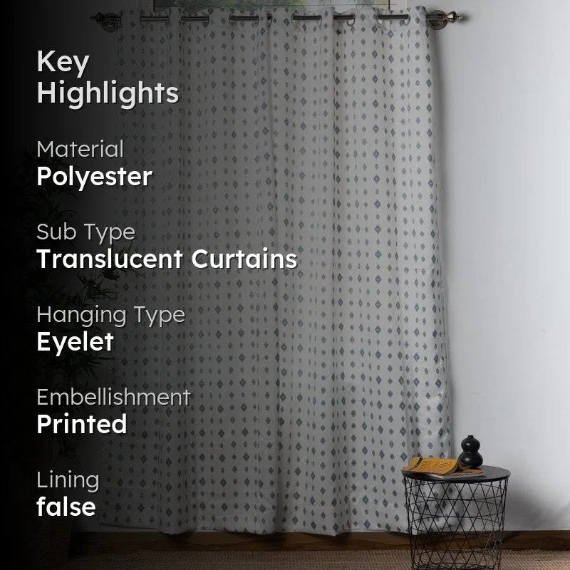 Swayam White Serendipity Curtain media 2