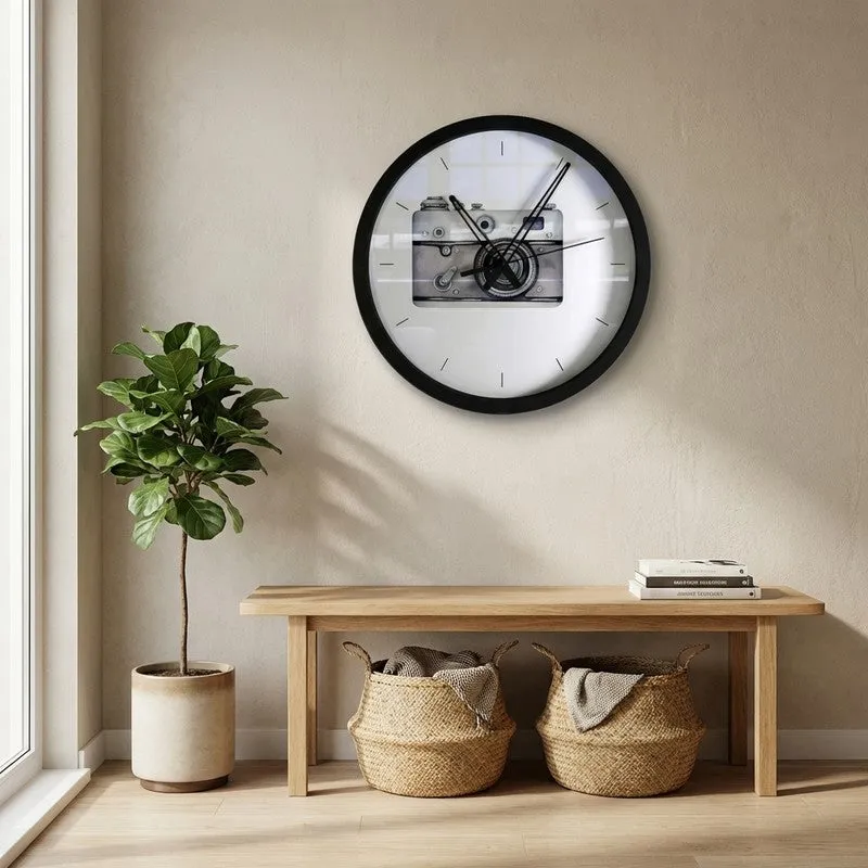 Retrocam MDF Wall Clock media 1