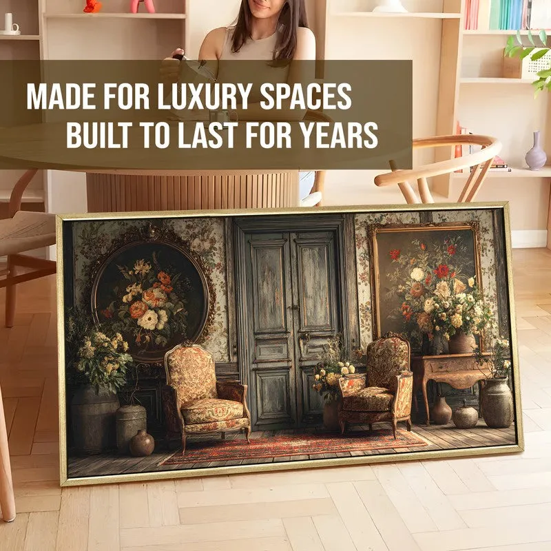 Classic Europe Floral Sitting Room Wall Art media 5