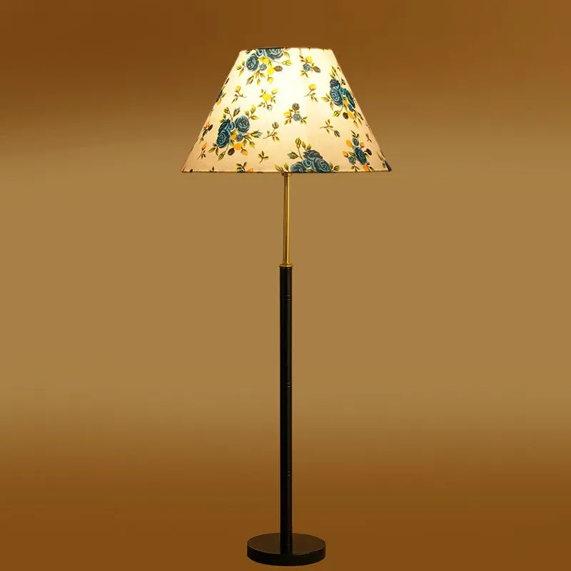 Golden Ray Wooden Floor Lamp - Blue media 7