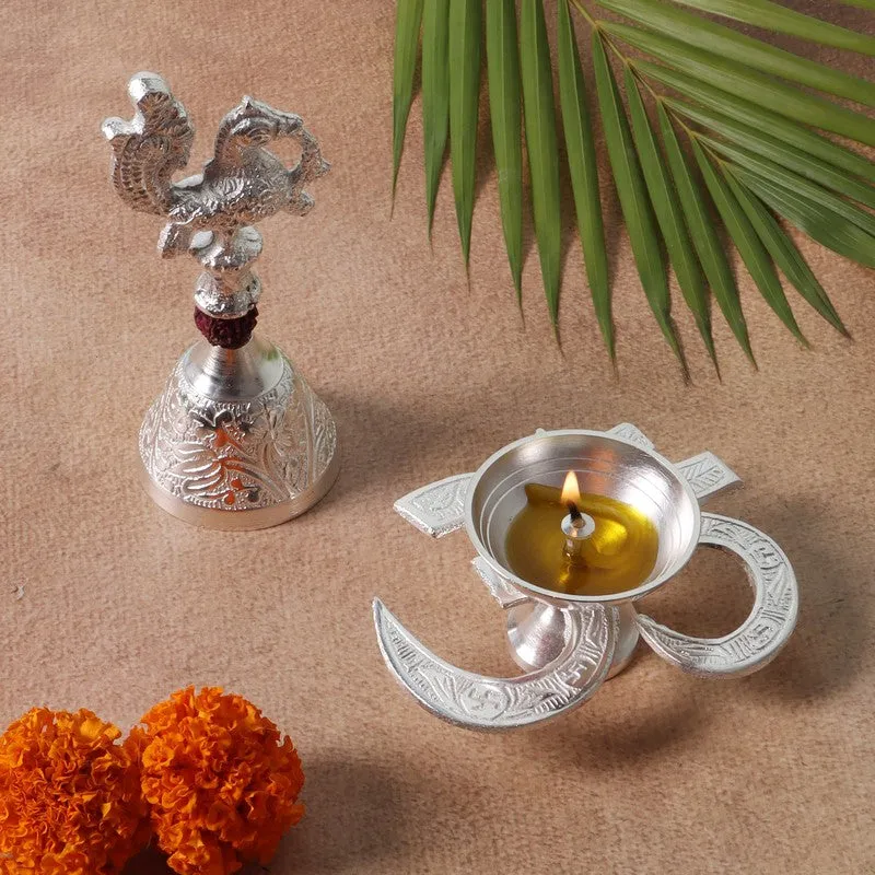 Mangala Om Diya - Set Of Two media 1