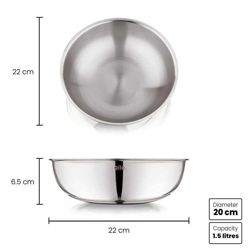 Tobie Stainless Steel Mixing Bowl - 1500 mL media 5