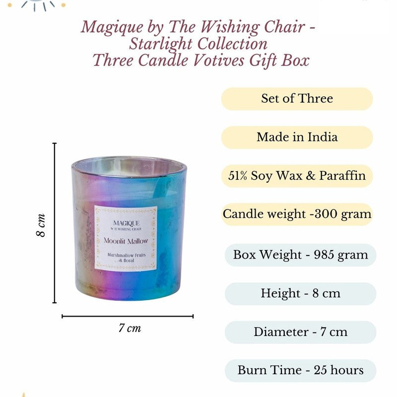 Magique by The Wishing Chair Starlight Collection Candle Votives Gift Box media 9