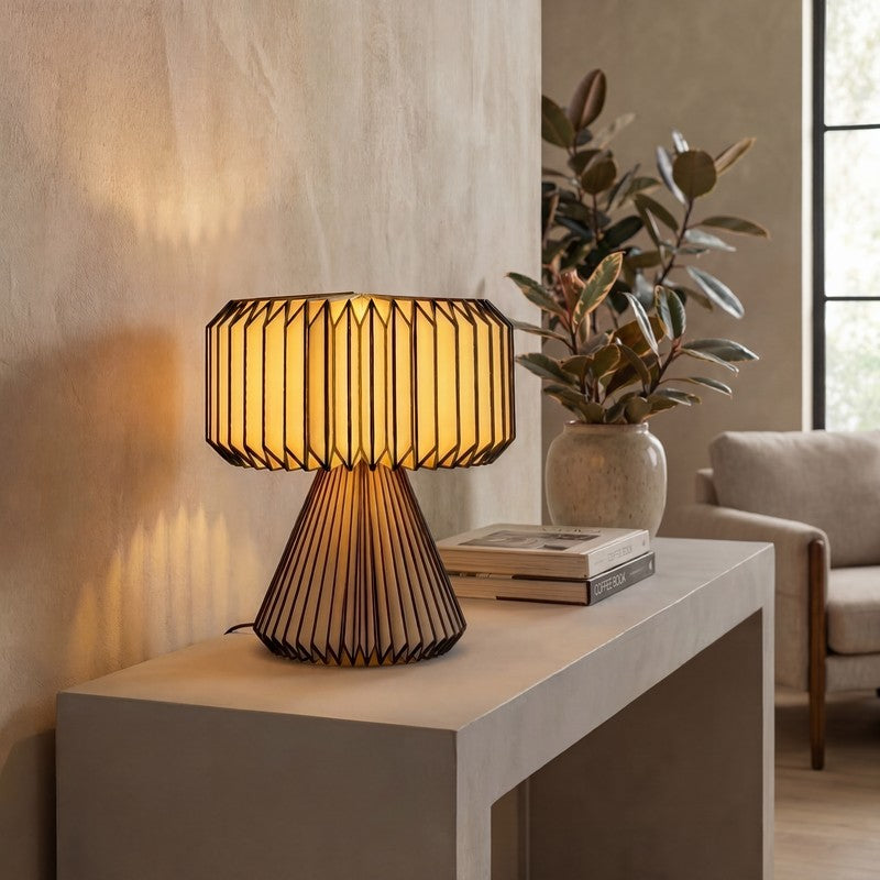Fig Living Ori Table Lamp - Ivory,Black media 7
