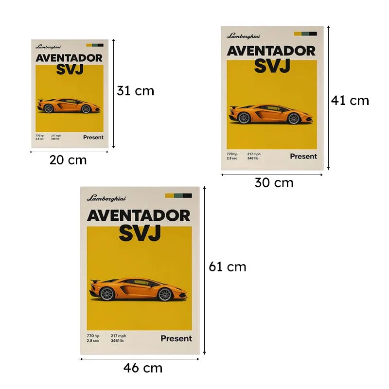 Aventador SVJ Wall Poster media 9