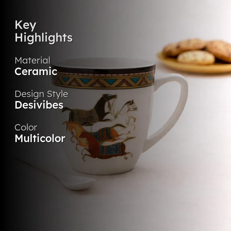 Gallop Brew Cetamic Coffee Mug - 500 mL media 2