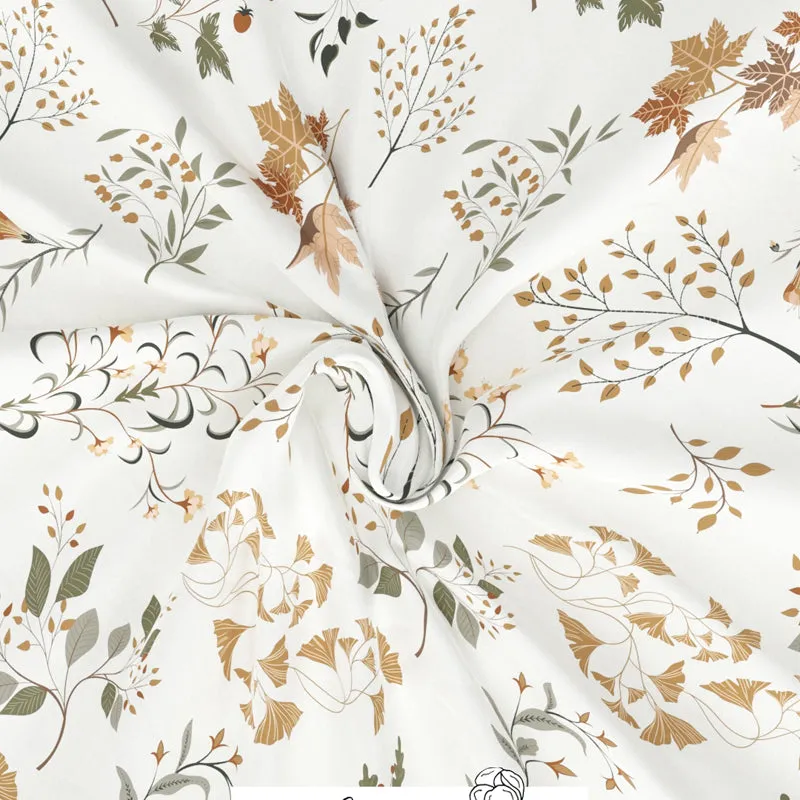 Petite Flora Microfiber Bedsheet - 140 GSM media 6