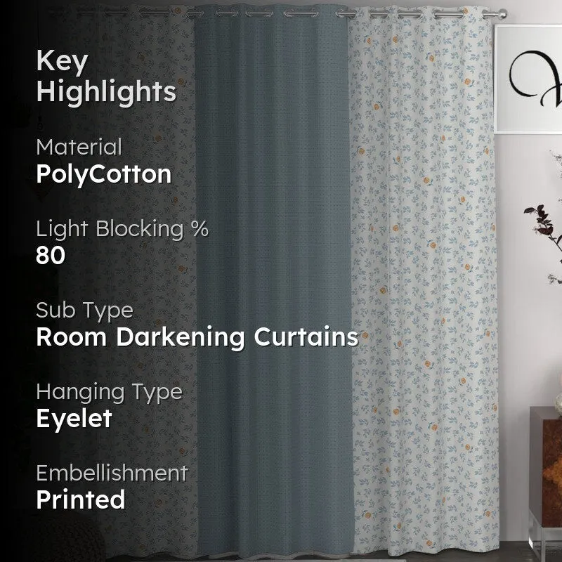 Bloom Dream Curtains - Set of Three media 2