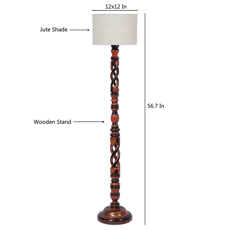 Twilight Treasures Floor Lamp - Ivory media 8