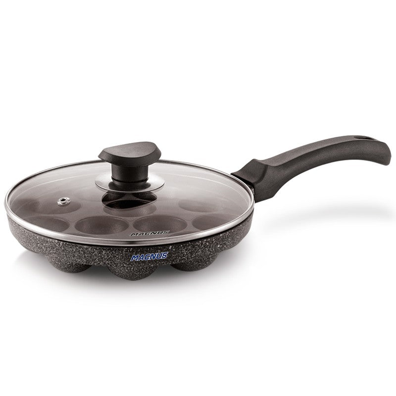 SmoothCook Classic Non-Stick Paniyaram Pan With Lid media 3