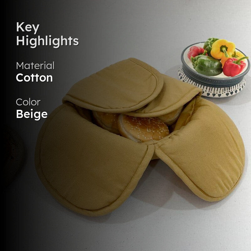 Swayam Verga Bread Basket - Beige media 2