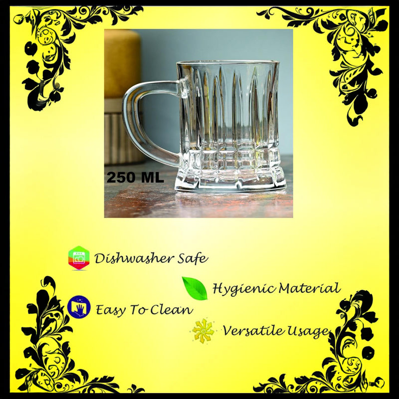 Taveros Beer Mug (250 mL) - Set Of Two media 4