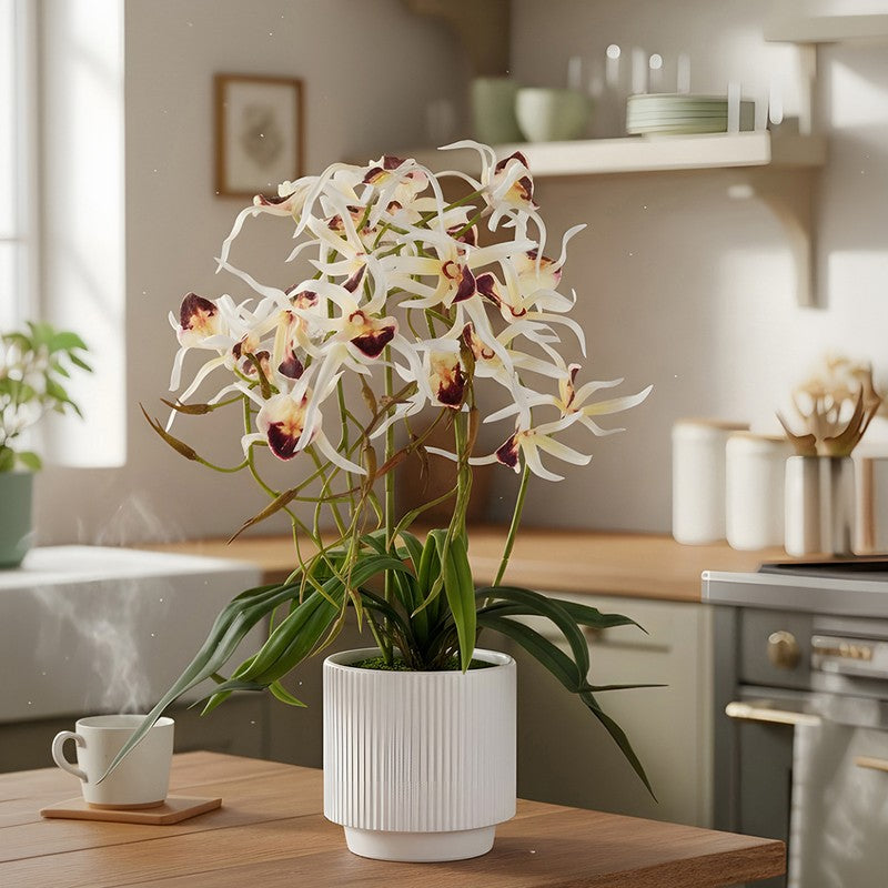 AarviDecor Classic Bloom Silk Artificial Plants media 5