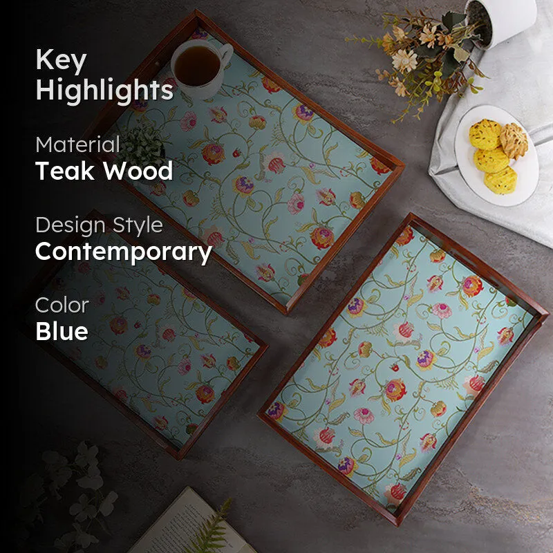 Mehhfil Serving Tray - Set Of Three media 2