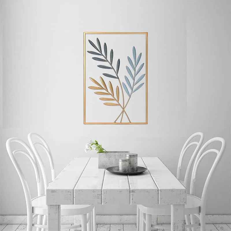 Albia Leaf Iron Wall Accent media 3