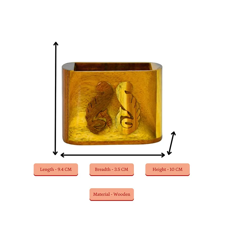 Scribe's Corner Wood Stationery Holder media 8