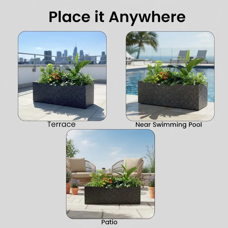 FloraEdge Planter - Black media 7