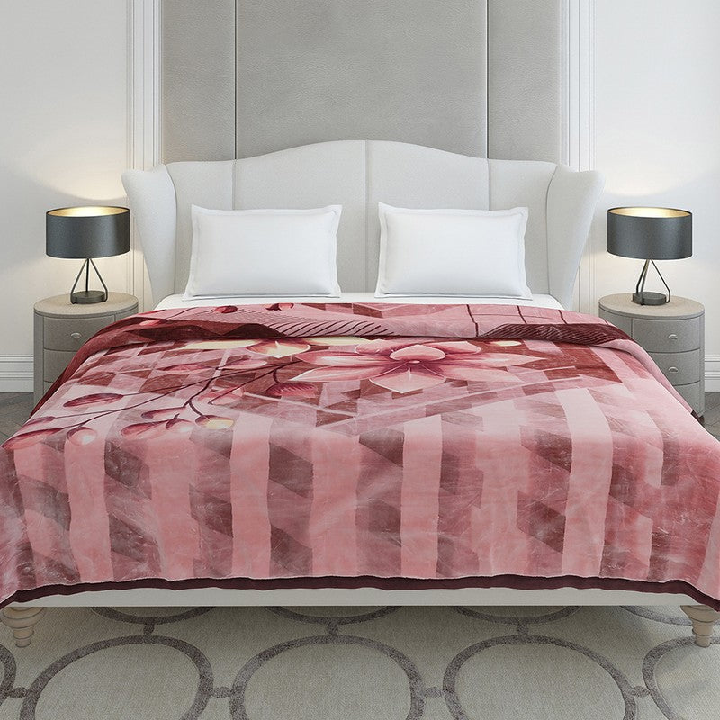 Monte Carlo Blossom Bliss Blanket (Pink) - 1136 GSM media 3