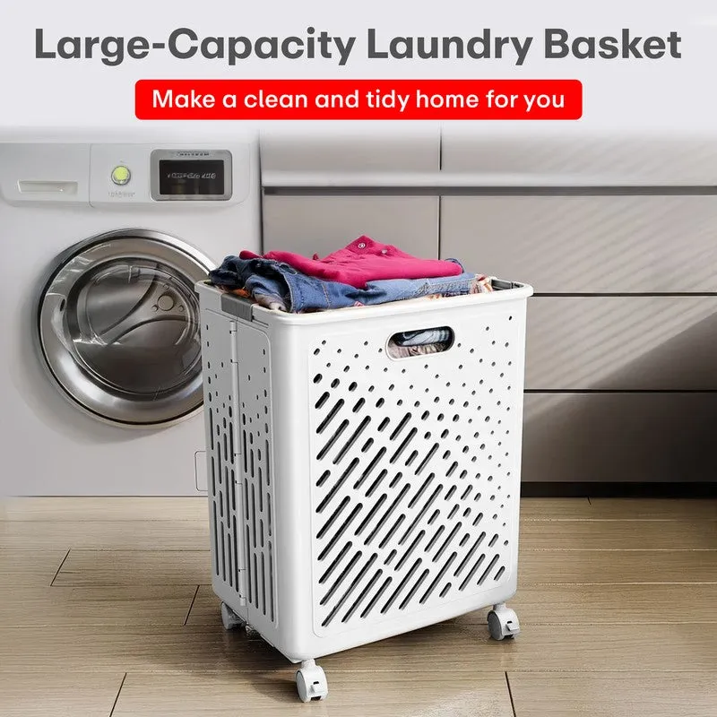 Rioware FreshFlow Laundry Basket - White media 5