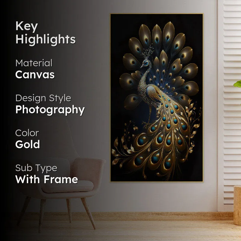 Golden Gleam Mayoor Wall Painting media 2