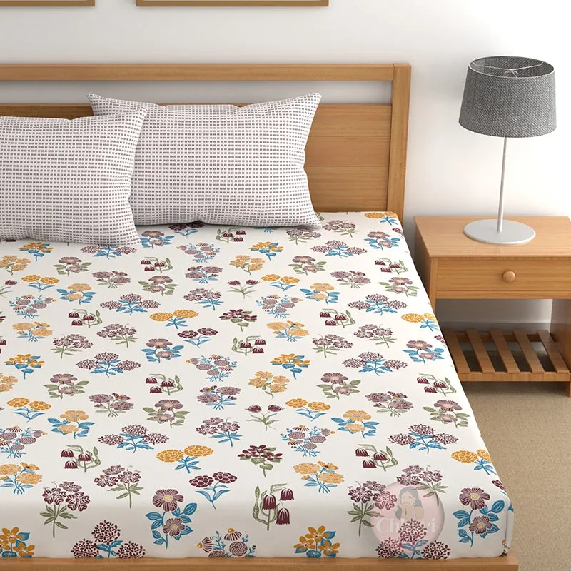Brenda I Fitted Microfiber Microfiber Bedsheet - 150 GSM media 4