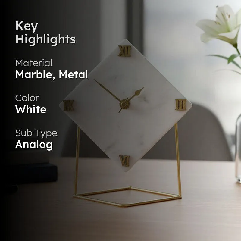 Akio Handcrafted Table Clock media 2