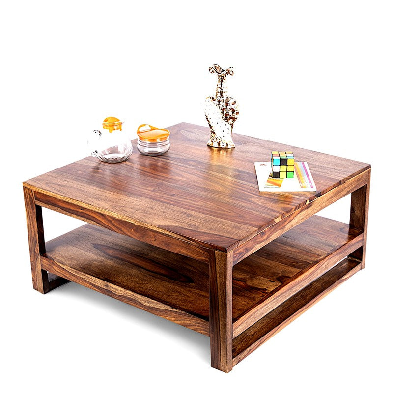 Erixon Sheesham Wooden Center Table - Dark Brown media 5