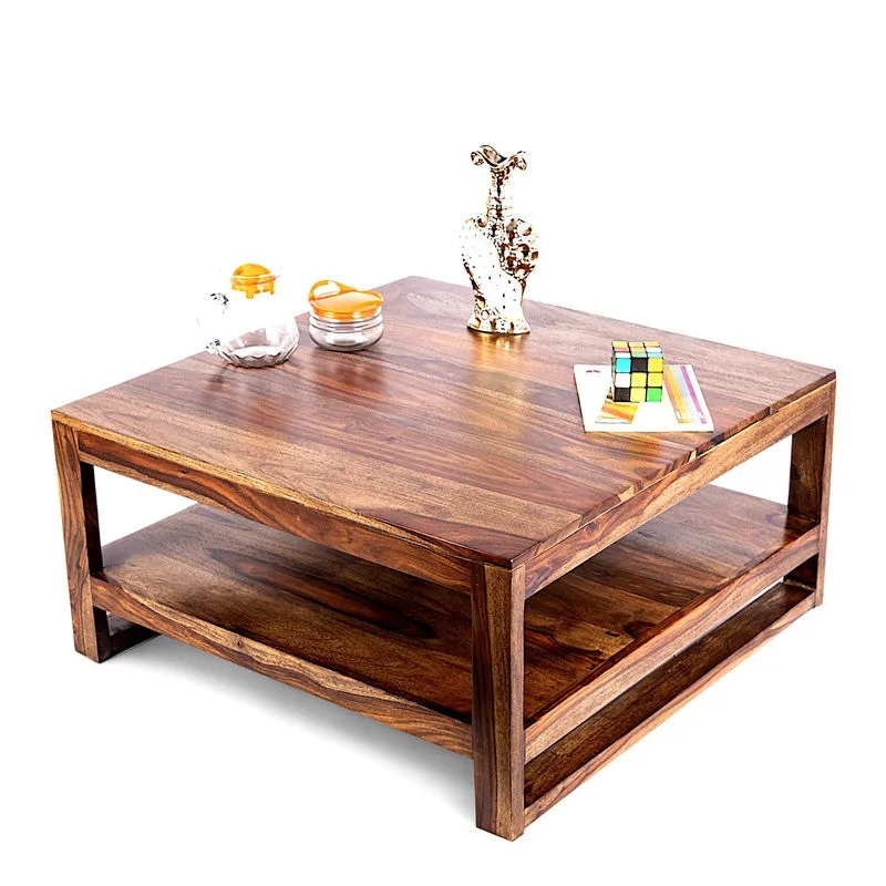 Erixon Sheesham Wooden Center Table - Dark Brown media 5