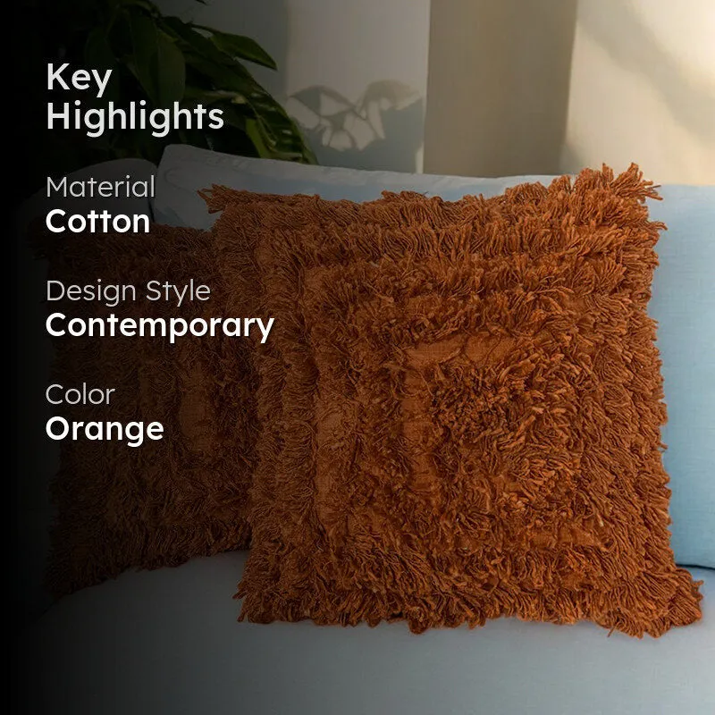 Monowave Tufted Cushion Cover Set - Set Of Two media 2