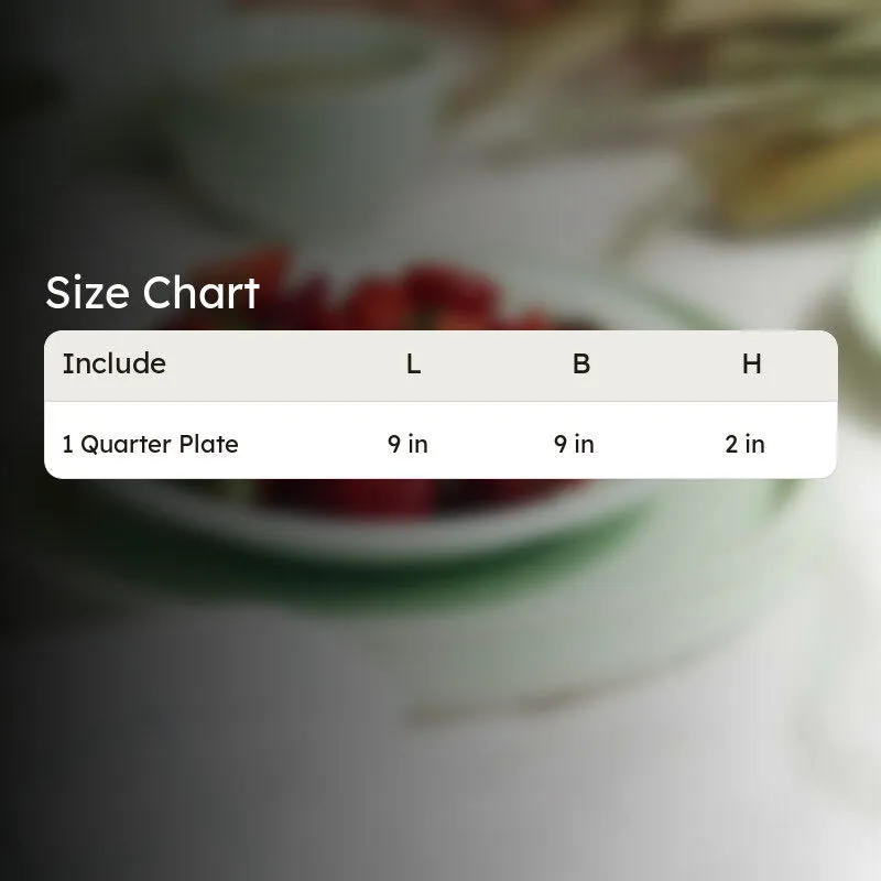 Lemongrass Handmade Dinner Plate - Single Piece media 4