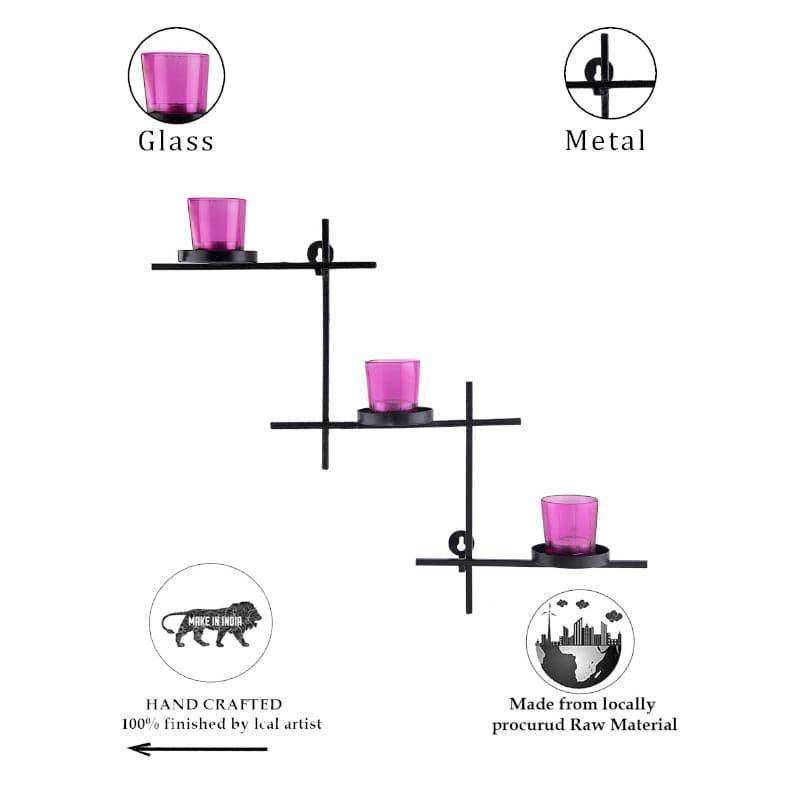 Luminaire Votive Trio (Pink) - Set Of Two media 5