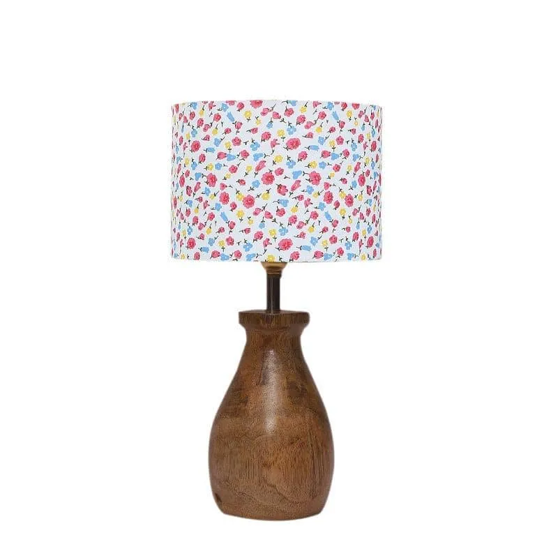 Sheldo Terrazzo Fabric Table Lamp - Multicolor media 4