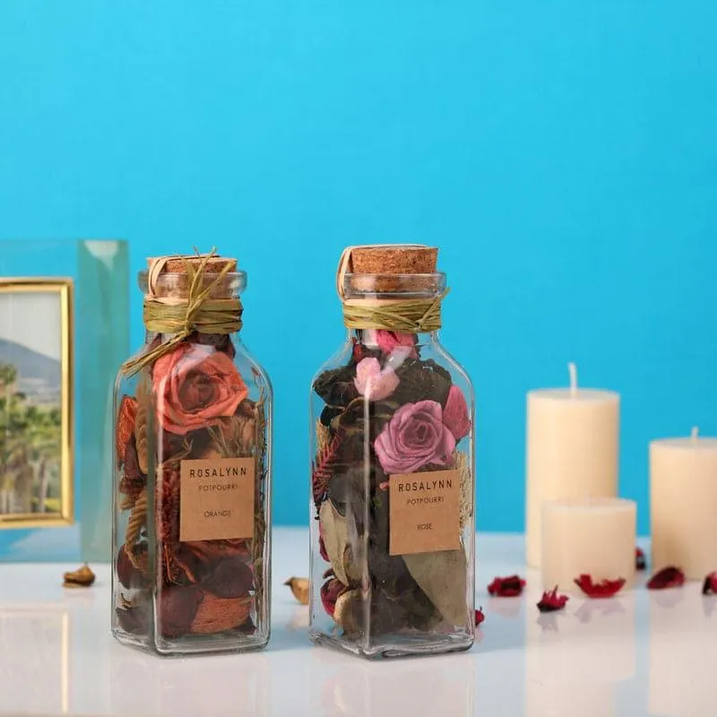Kaasmi Potpourri With Glass Jar - Set Of Two media 6
