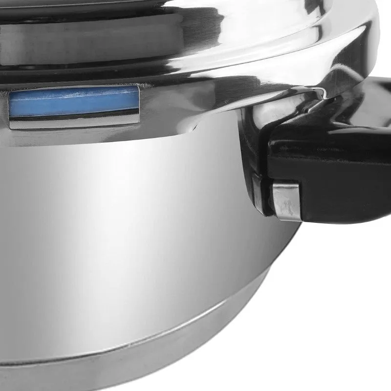 Vinod Lunor Pressure Cooker Stainless Steel - 3500 mL/9 Inches media 5