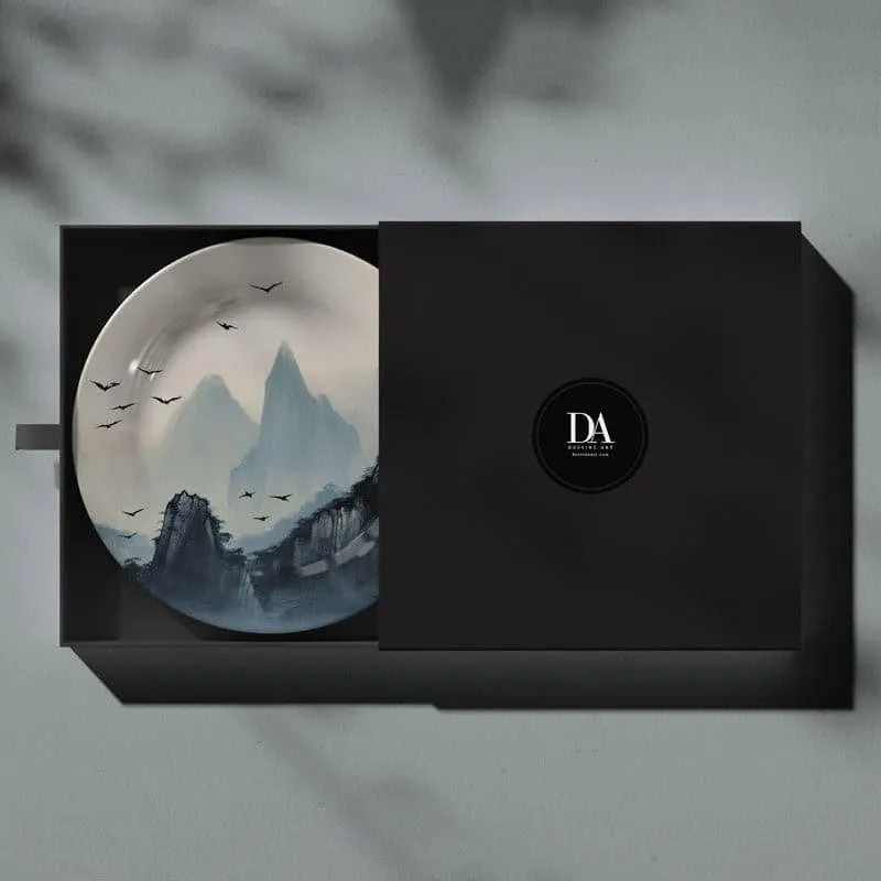 Traditional Chinese View Wall Plate media 4