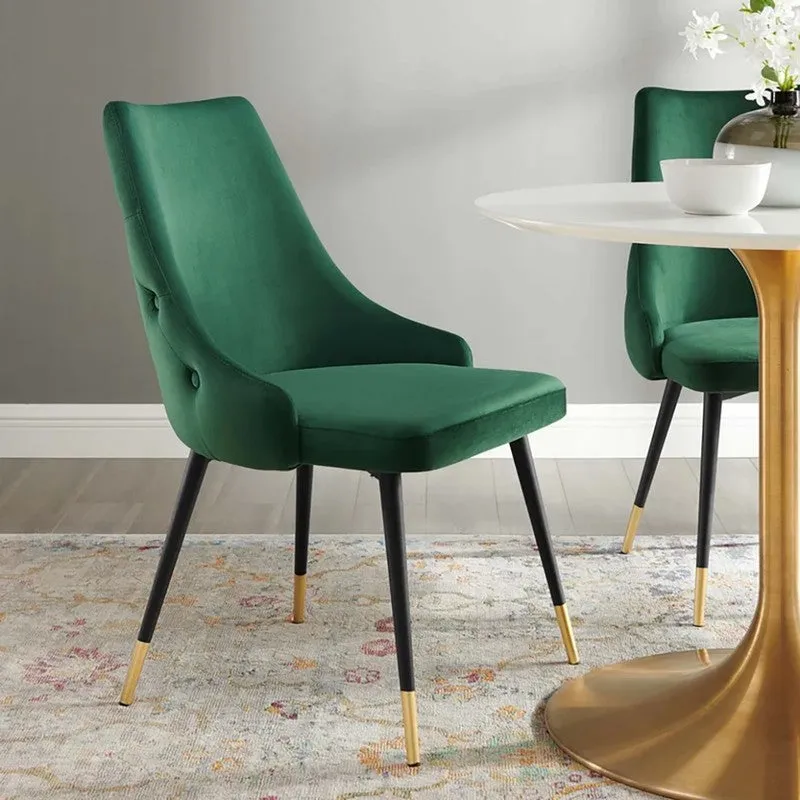 Lunara Neem Wood Accent Chair - Green media 4