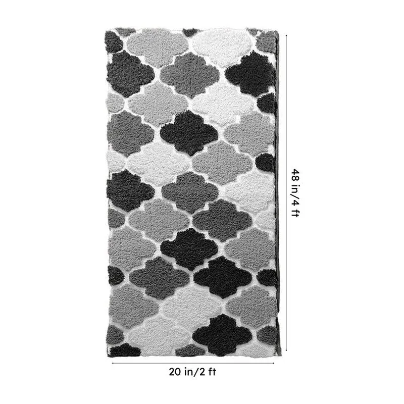 Smoky Ellipse Tranquil Micro Fiber Runner Rug media 11