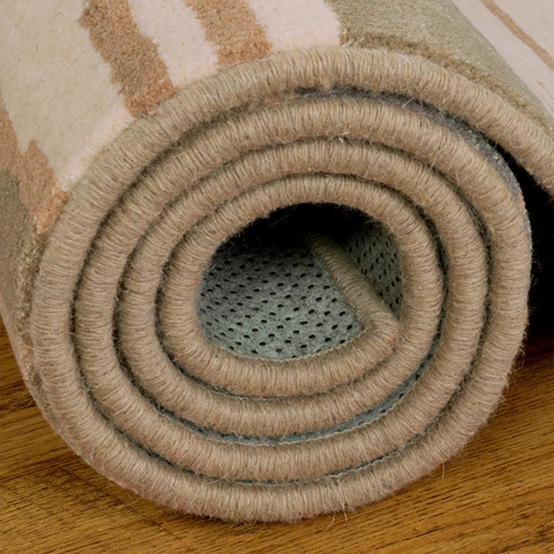 Cirdan Abstract Wool & Nylon Carpet -  Grey & Green media 7