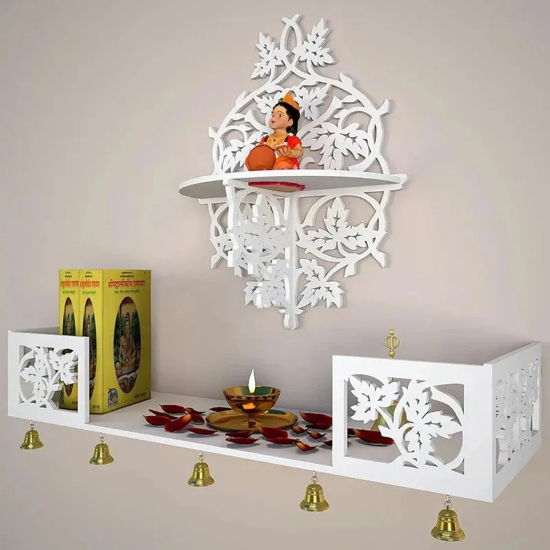 Radiant Faith Mandir with Shelf media 5