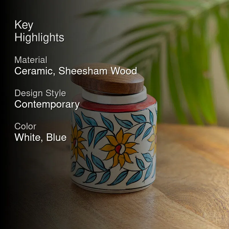 Sunny Skies Ceramic Jar - 600 mL media 2
