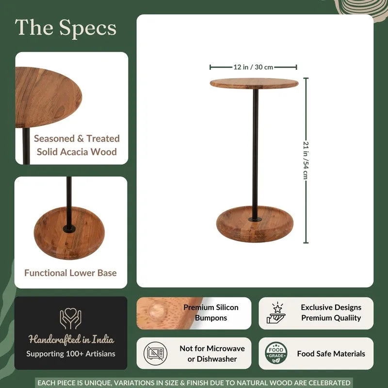 Perch Wooden Side Table media 11