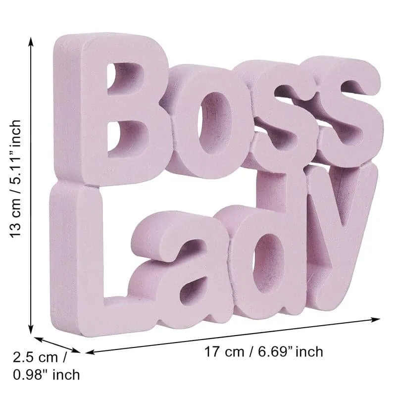 Boss Lady Typography Showpiece media 4