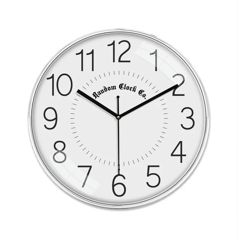 Evertick Premium Silent Sweep Wall Clock - Grey media 4