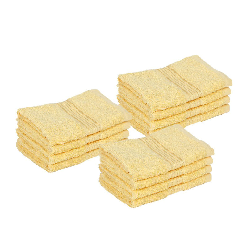 Bodil Face Towel (Yellow) - Set Of Twelve media 4
