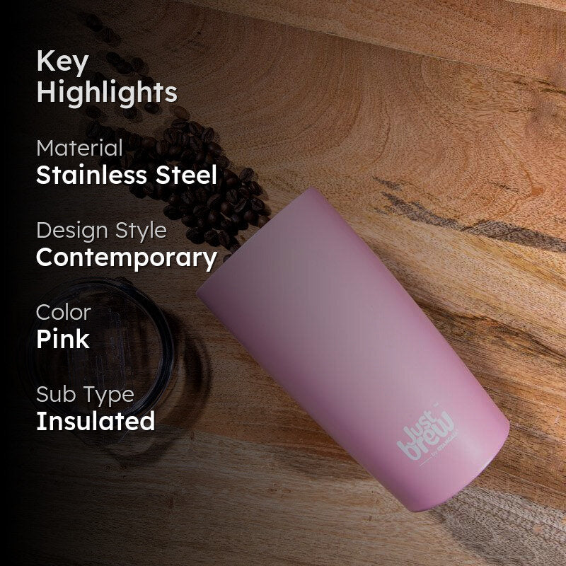 Stremma Insulated Tumbler (Pink) - 640 mL media 2