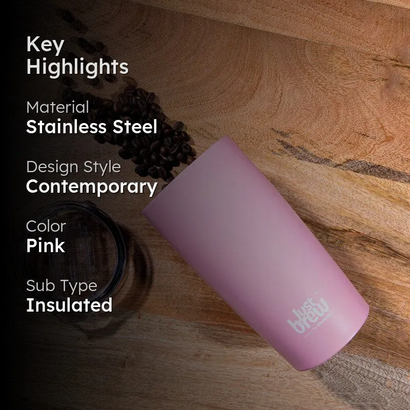 Stremma Insulated Tumbler (Pink) - 640 mL - 2