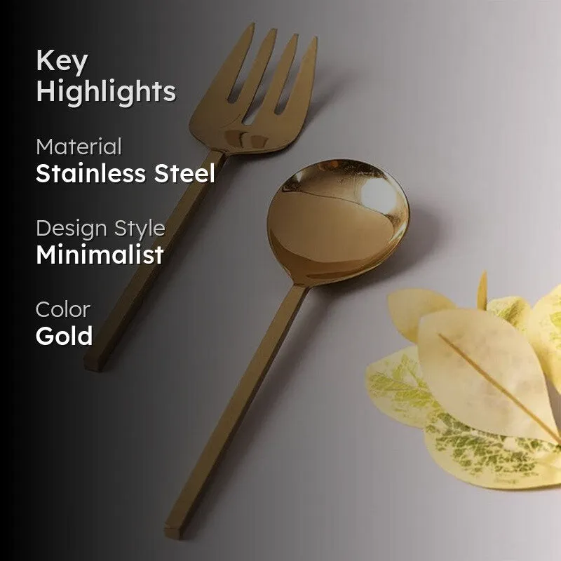 Dolcera Stainless Steel Cutlery Set - Two Piece Set media 2