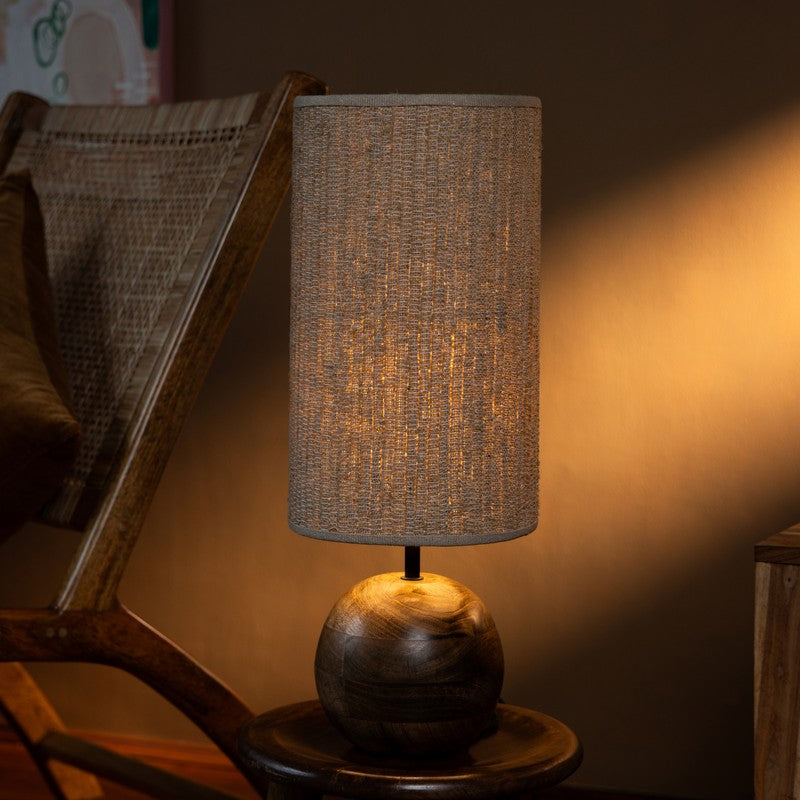Fig Living Weave Jute Table Lamp - Brown image 8
